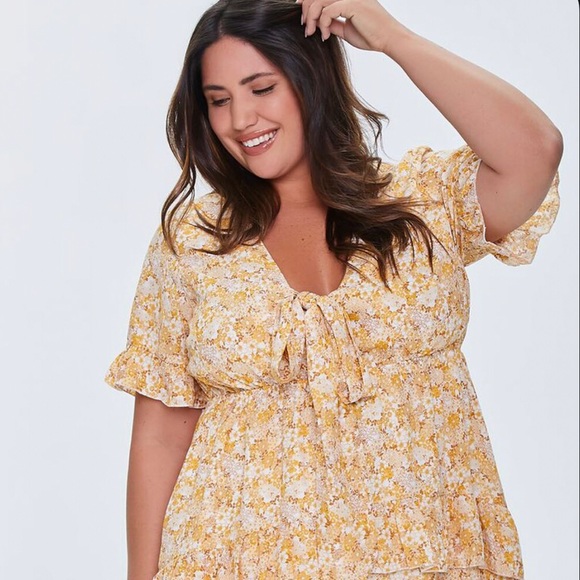Forever 21 Dresses & Skirts - Forever21+ Floral Dress